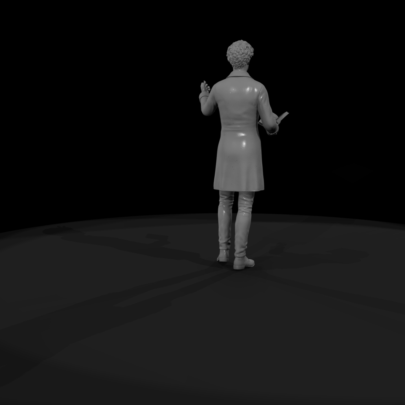 Victorian Gentleman Figure for Dioramas