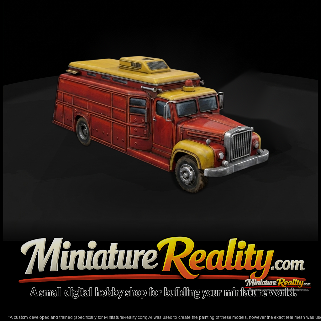 Vintage Emergency Utility Truck