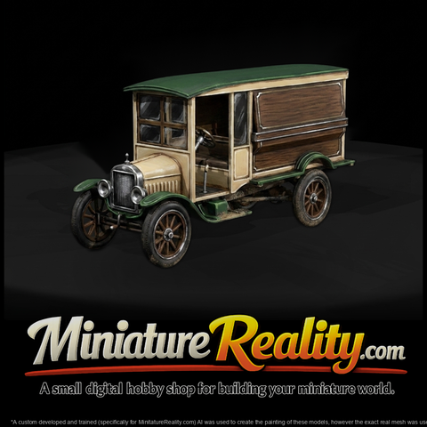 Vintage T‑Era Panel Delivery Truck