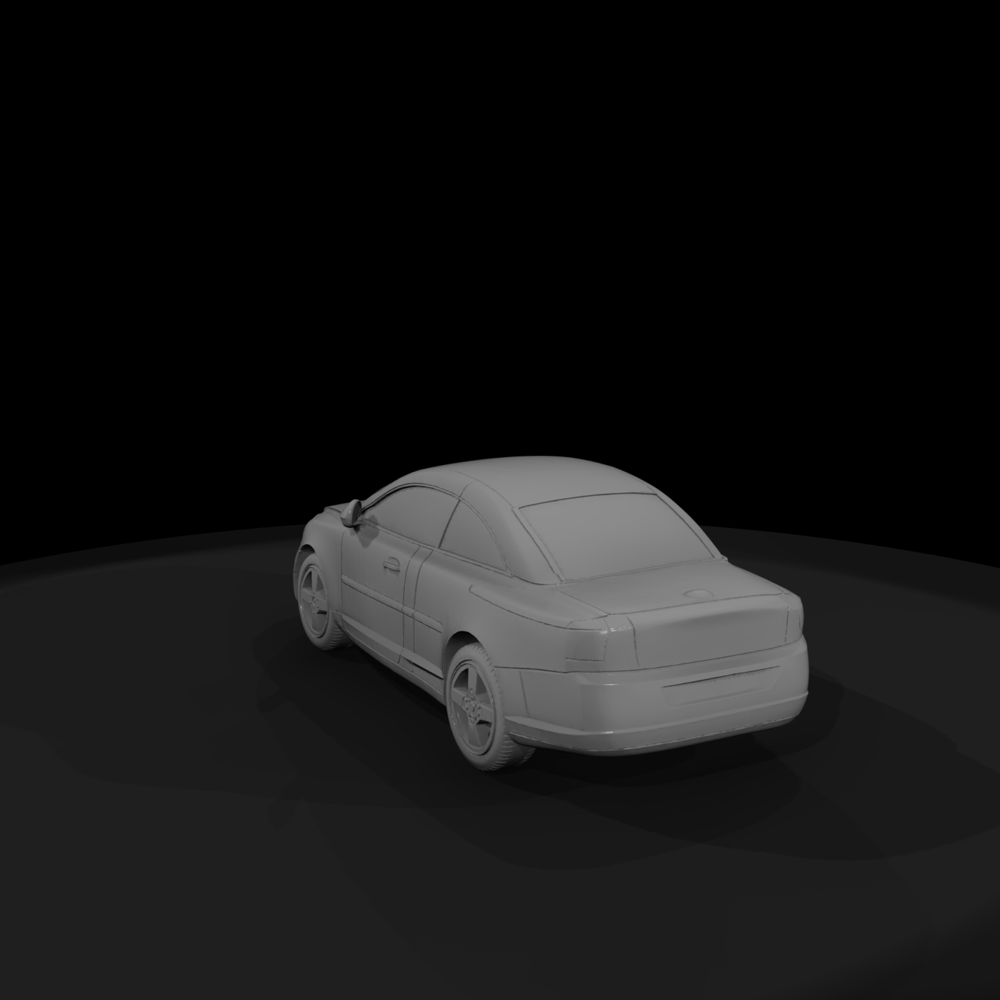 Volvo C70 convertible for dioramas and layouts