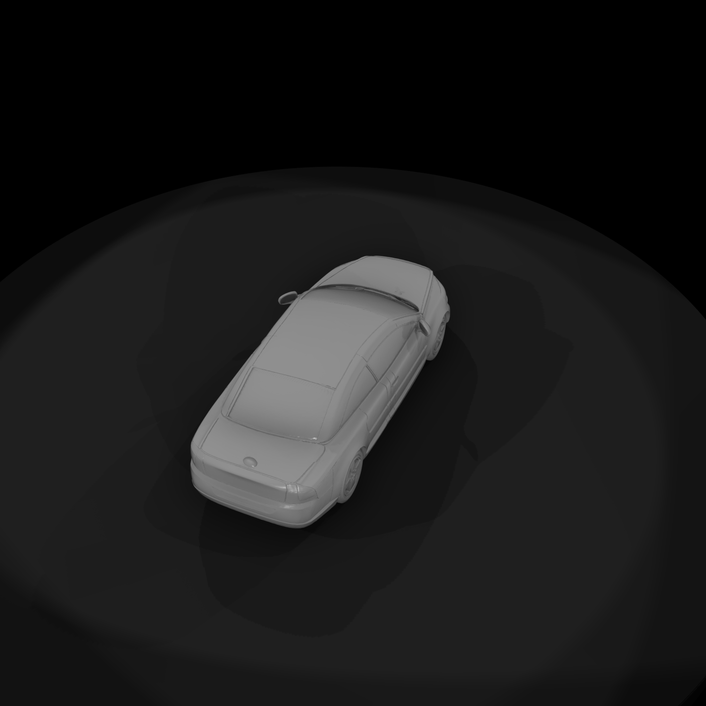 Volvo C70 convertible for dioramas and layouts