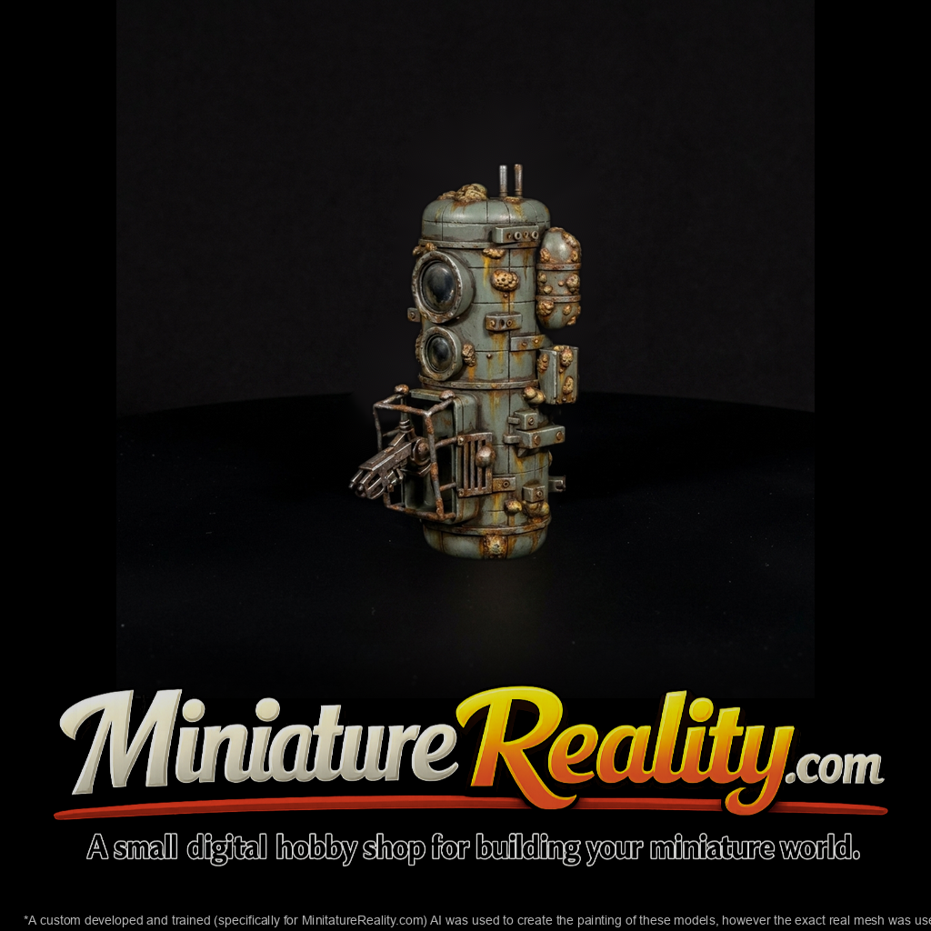 Weathered Industrial Pod