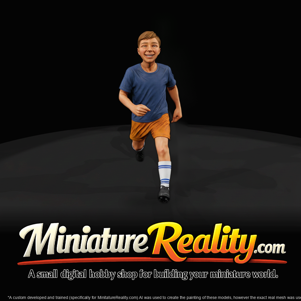 Youth Soccer Game - Boy
