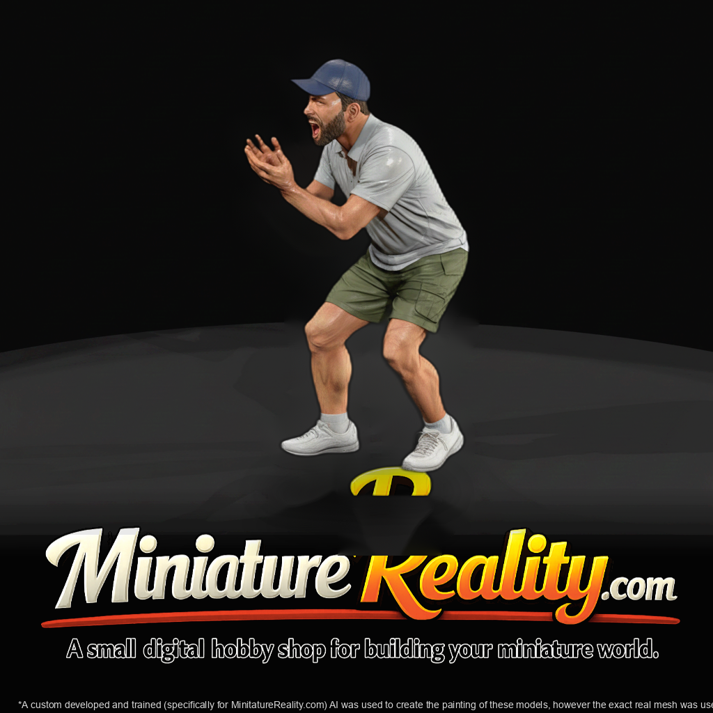 Youth Soccer Player Figure (estimated) — Coach