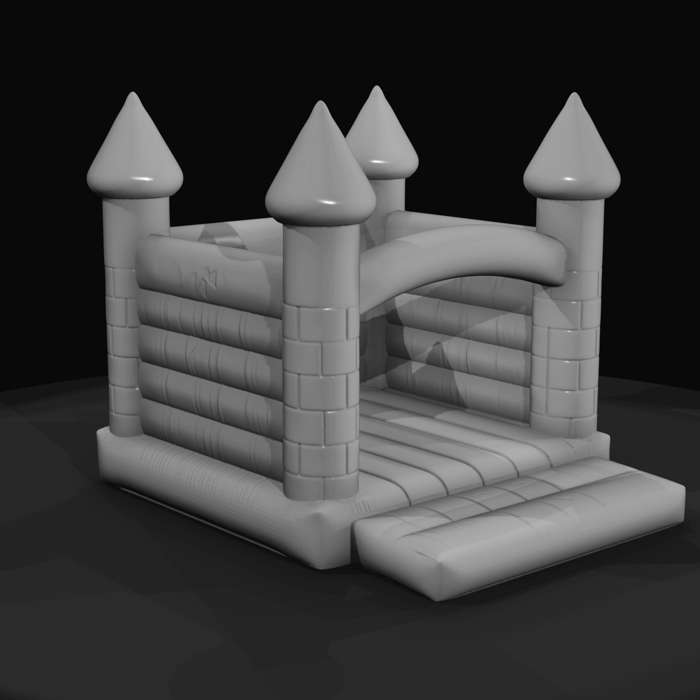 A Bunch Of Bouncy Castle (estimated)