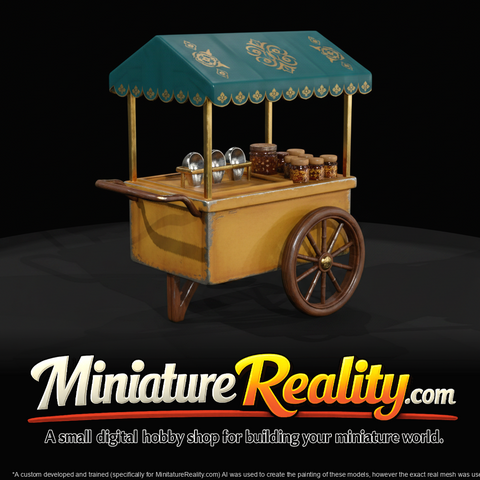 A Bunch Of Ice Cream Cart (1900s-1920s)