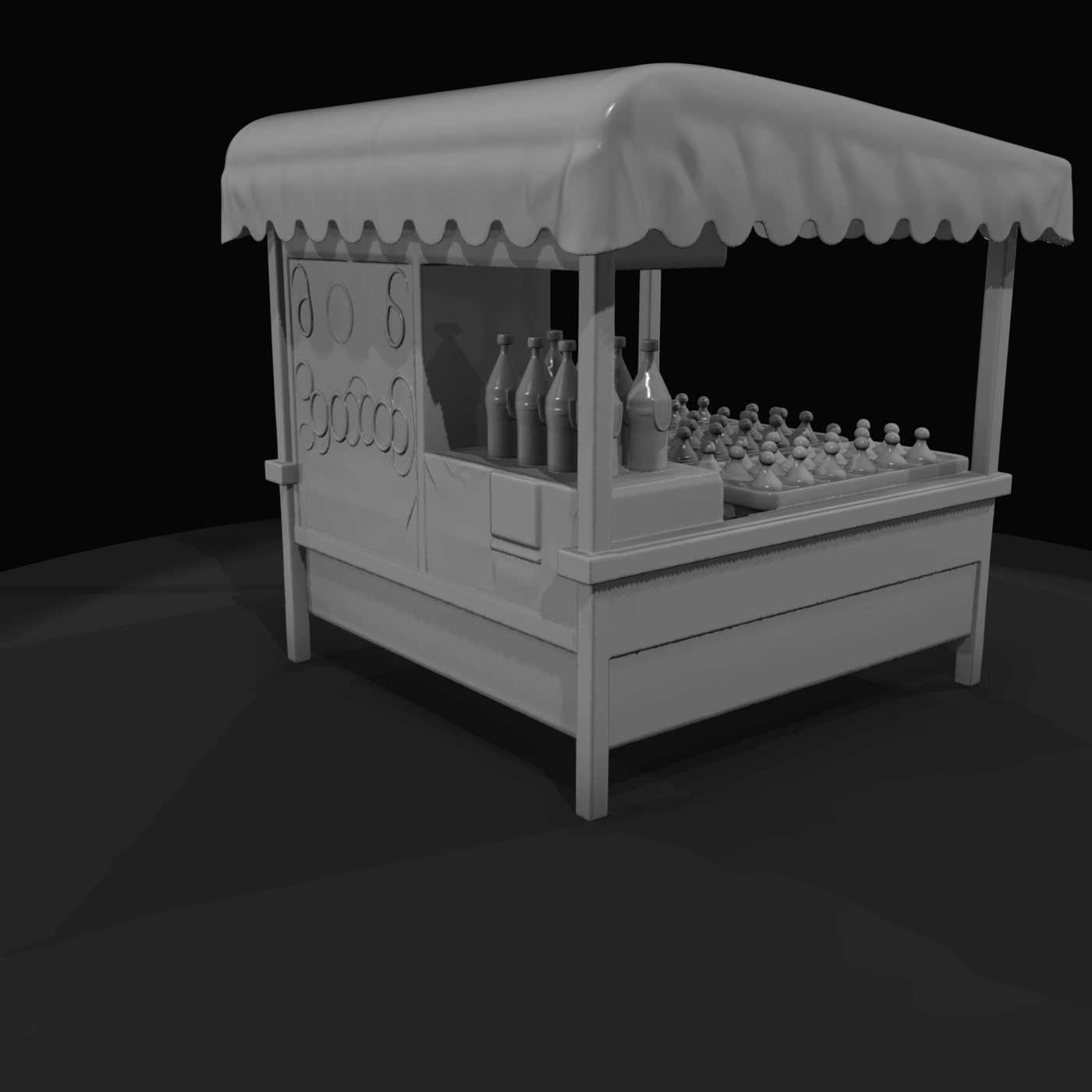 A Bunch Of Soda Stand (mid-20th century)