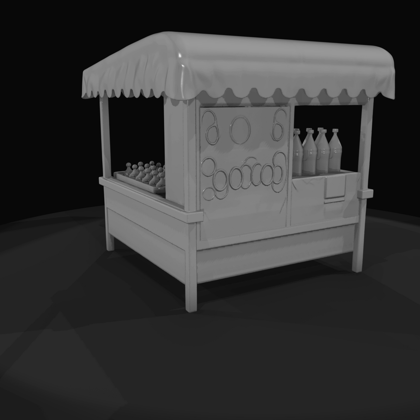 A Bunch Of Soda Stand (mid-20th century)