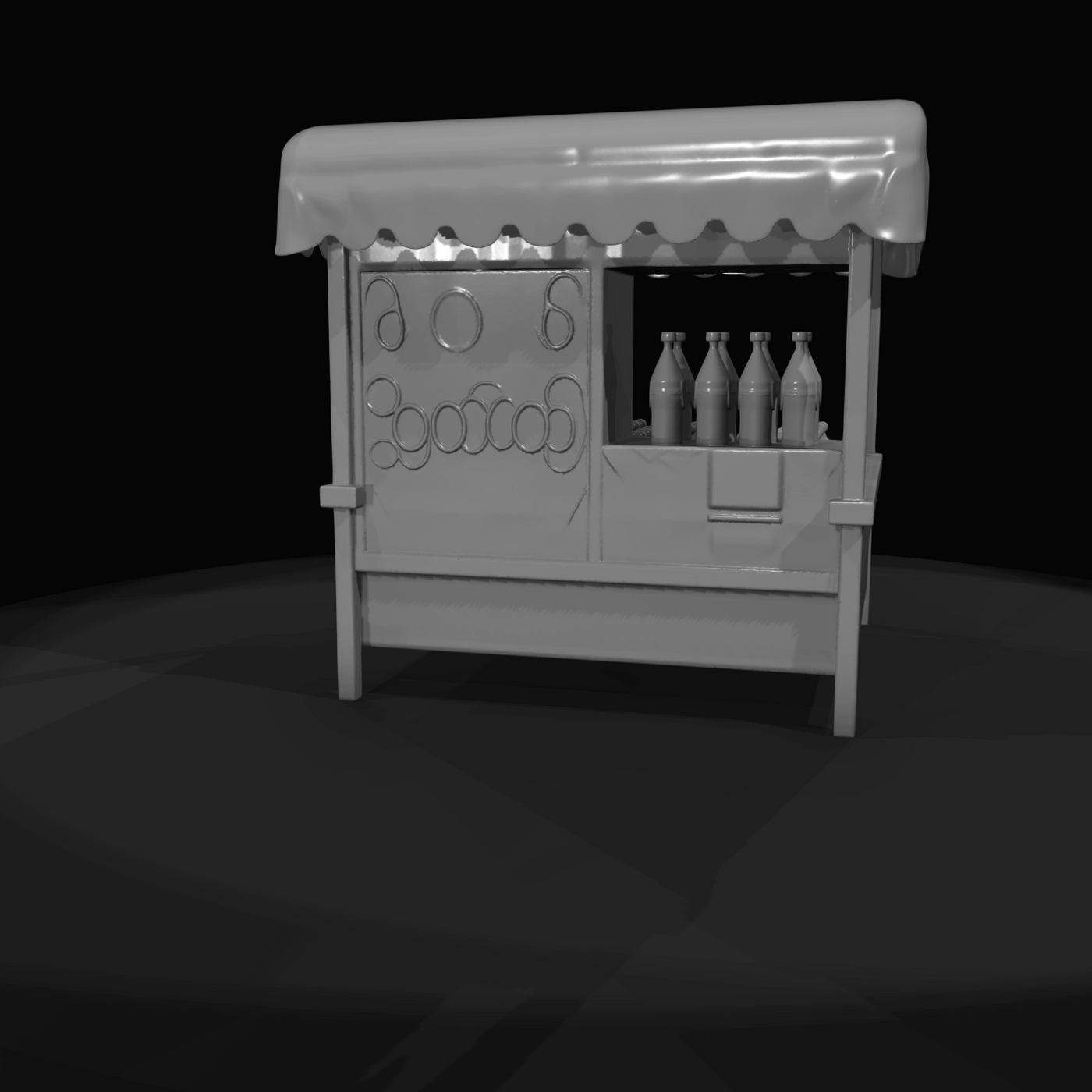 A Bunch Of Soda Stand (mid-20th century)