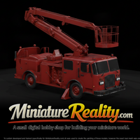 aerial-ladder-fire-truck-3d-printable-miniature-620680 — thumbnail 3