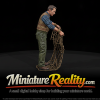 Worker Cargo Netter miniature, three-quarter view — thumbnail 1