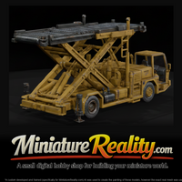 GSE Container High Loader miniature, three-quarter view — thumbnail 1