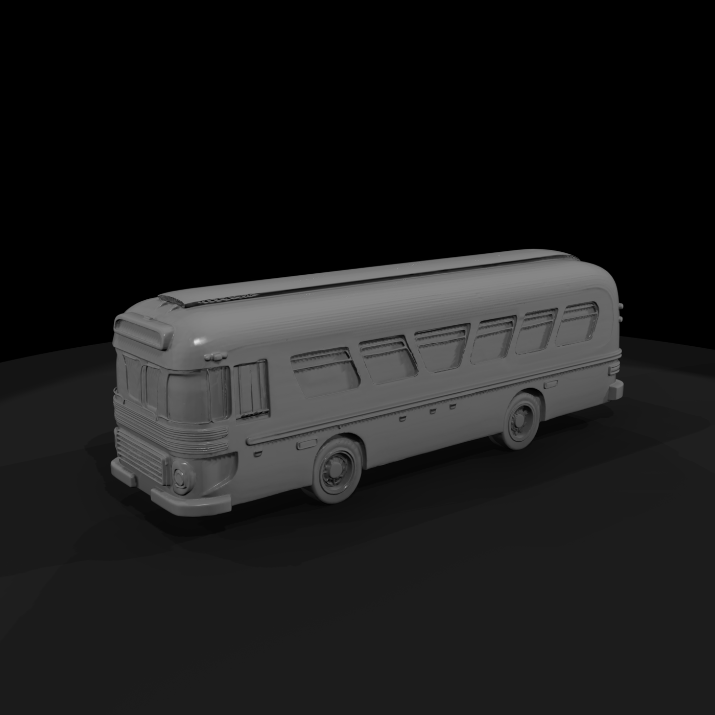 American Vintage Bus (1950s-style)