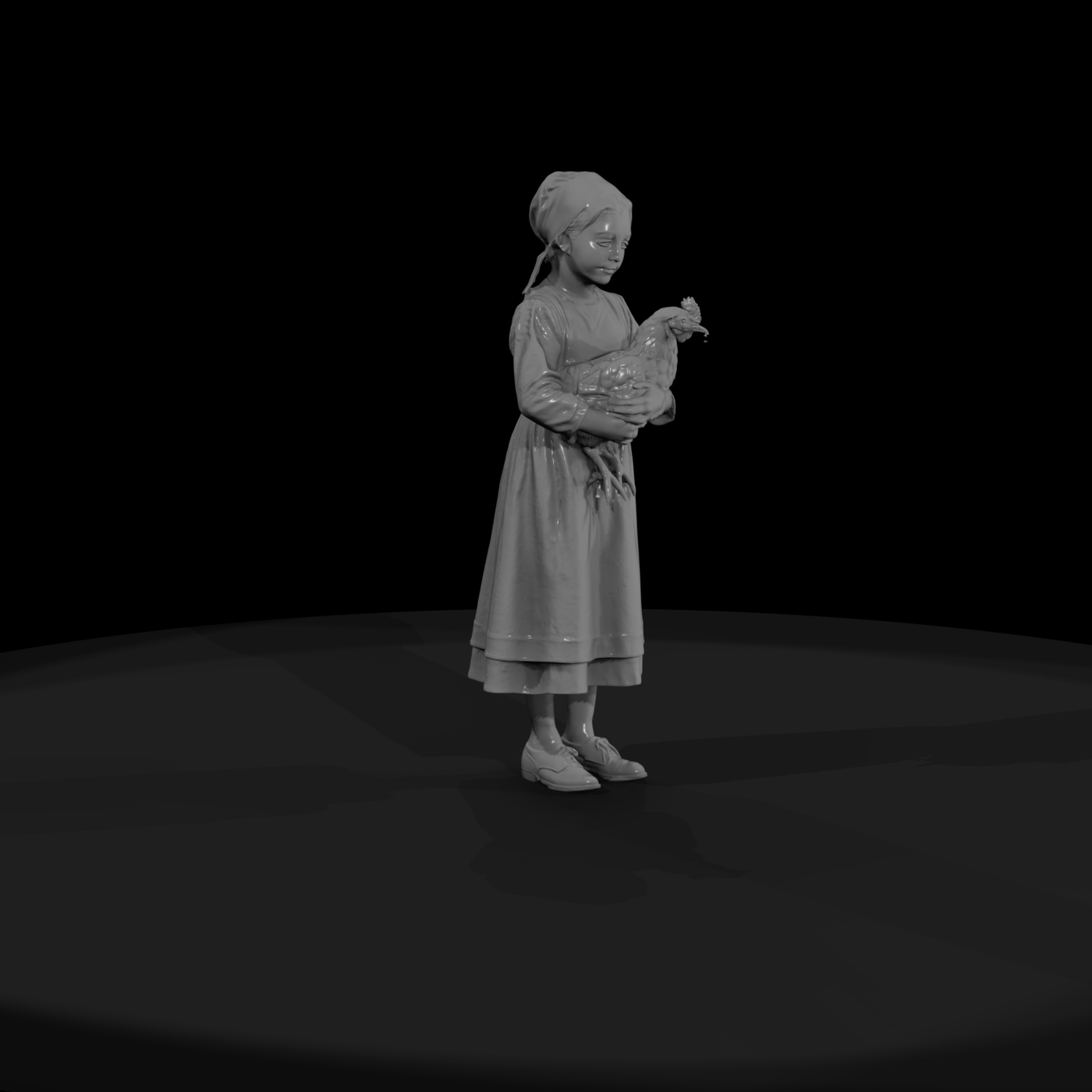 Amish amish chicken 3d