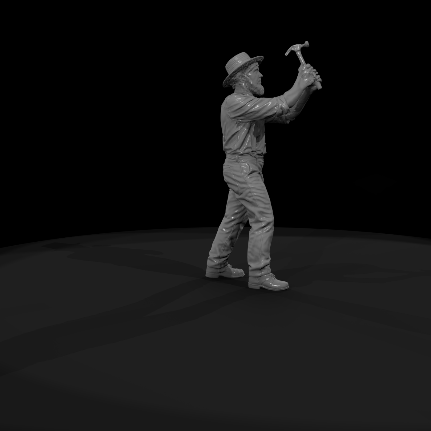 Amish amish hammer 3d