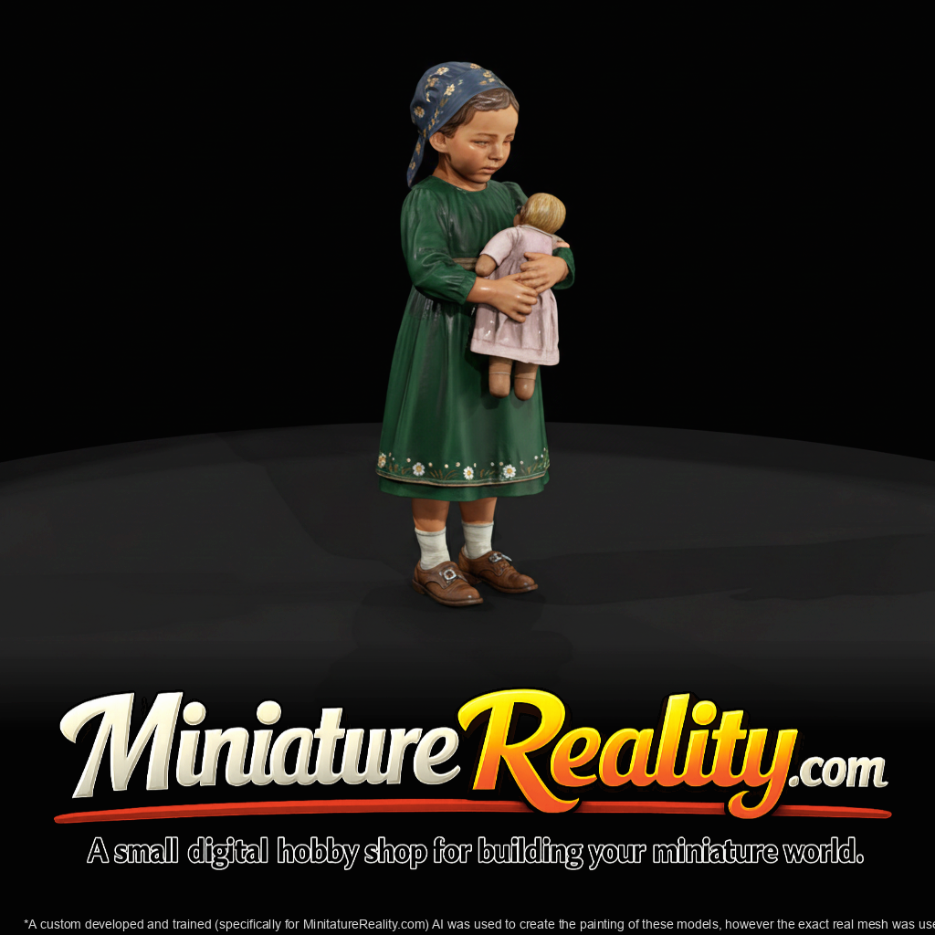 Amish Cloth Doll (1900s-1930s)