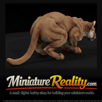 Cougar Female miniature, three-quarter view — thumbnail 1