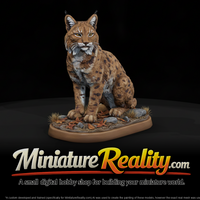 Bobcat Female miniature, three-quarter view — thumbnail 1