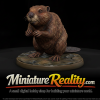 Beaver Female miniature, three-quarter view — thumbnail 1