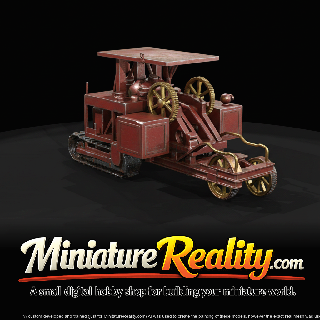 Antique Agricultural Tractor (1920s)