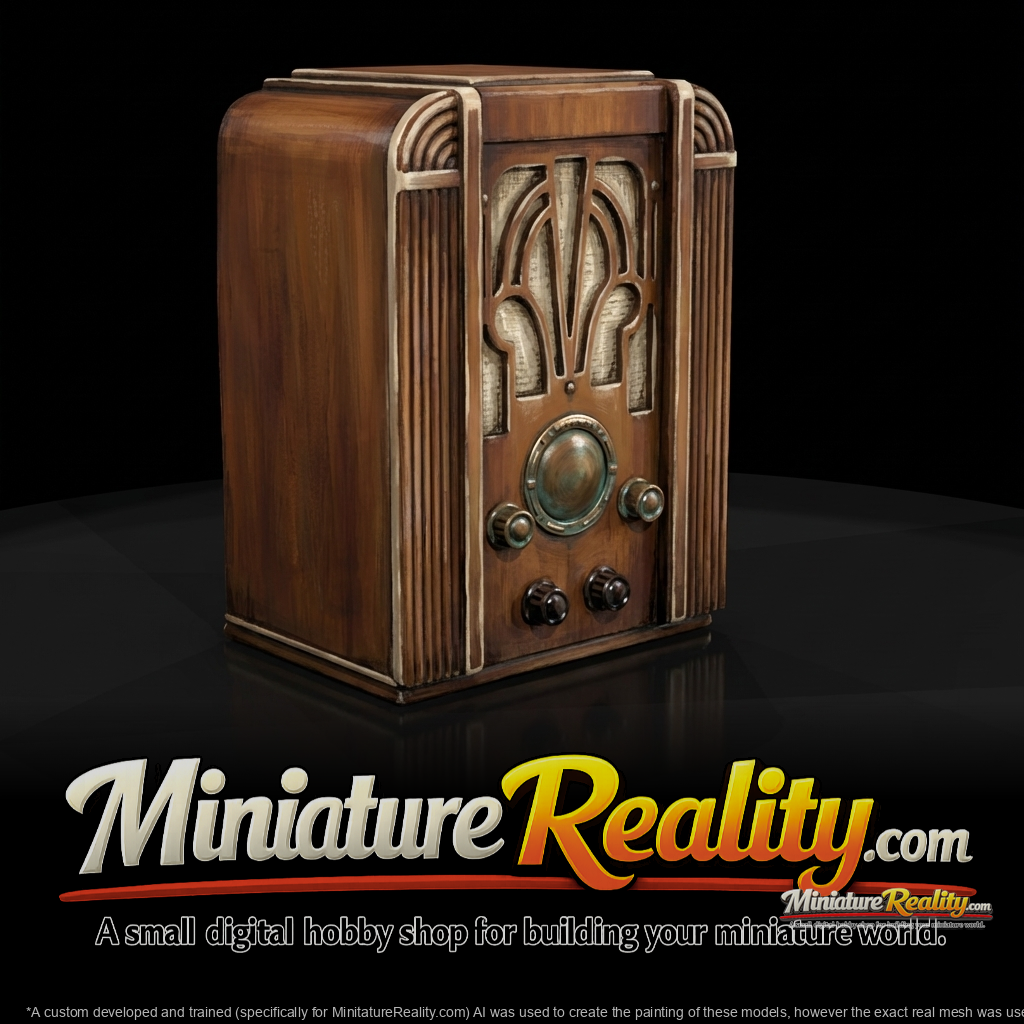 Art Deco Radio Cabinet