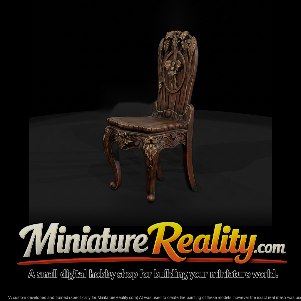 Art Nouveau Iris Dining Chair