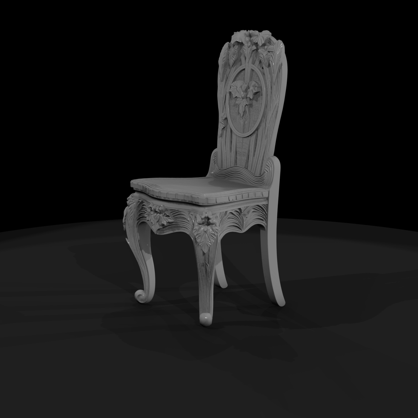 Art Nouveau Iris Dining Chair