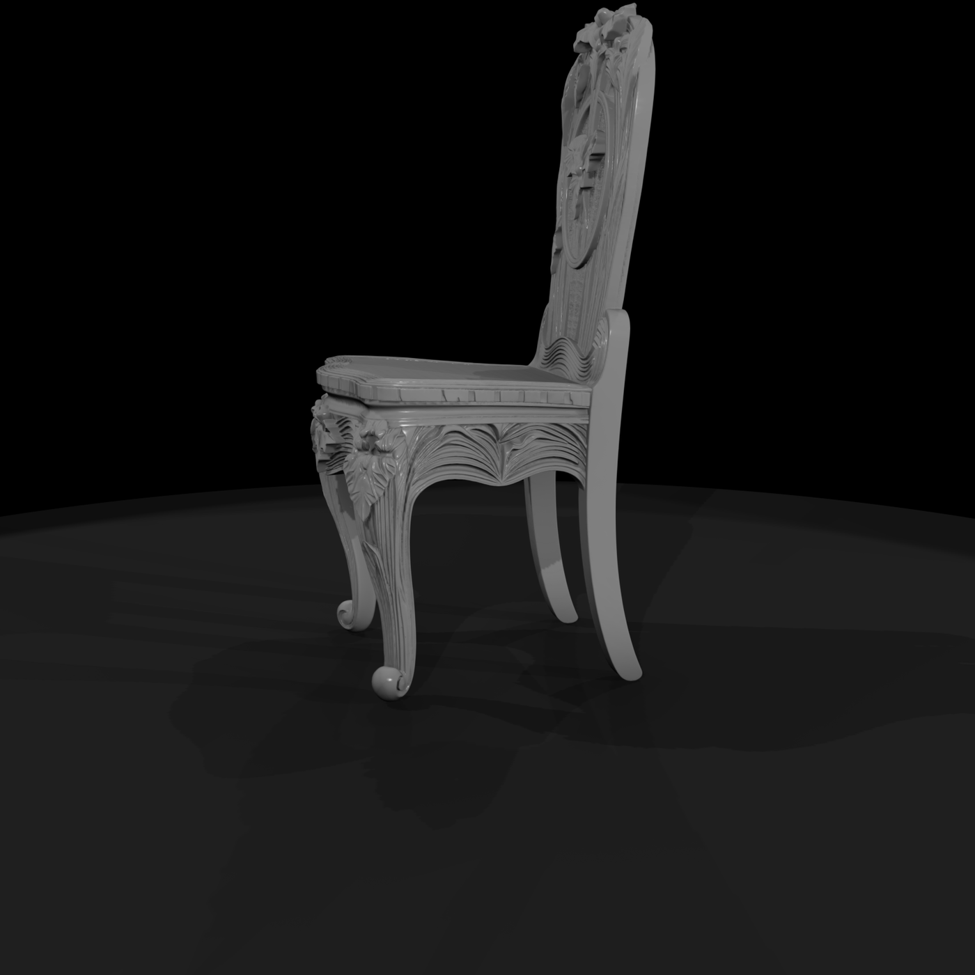 Art Nouveau Iris Dining Chair