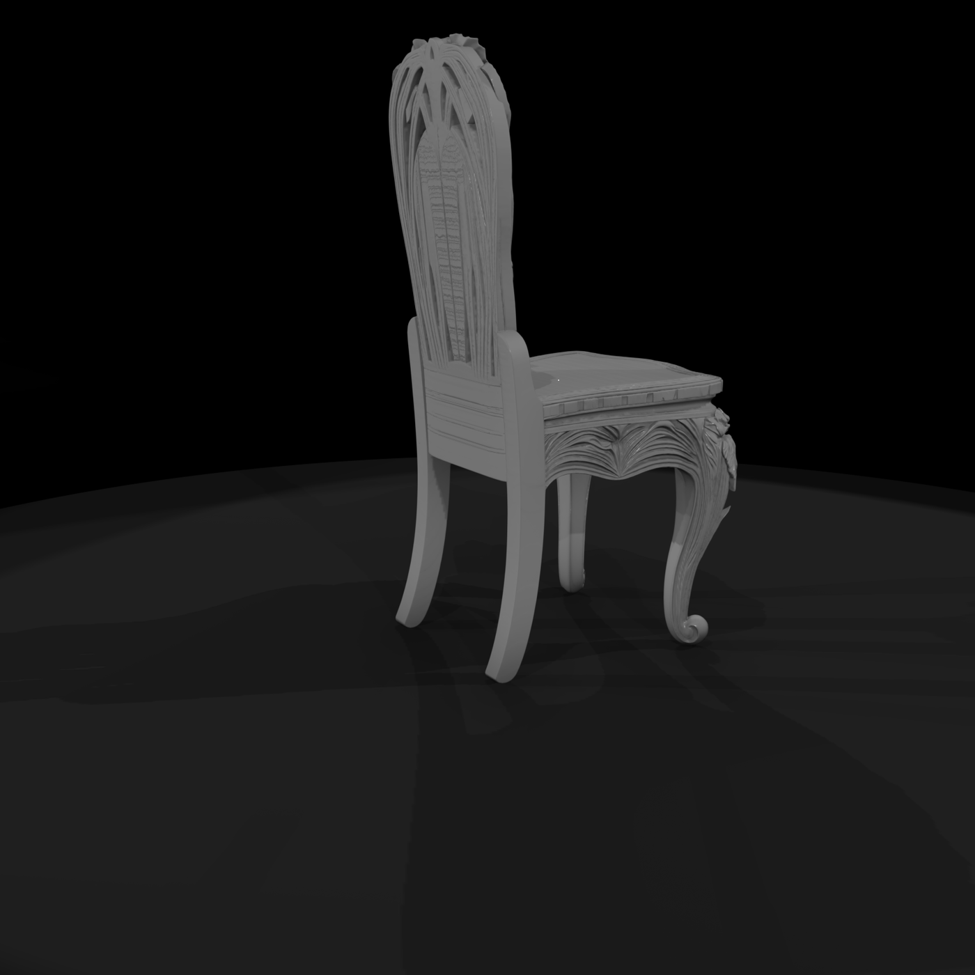 Art Nouveau Iris Dining Chair
