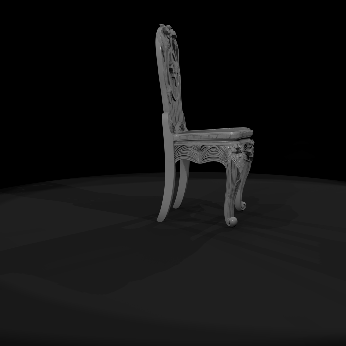 Art Nouveau Iris Dining Chair