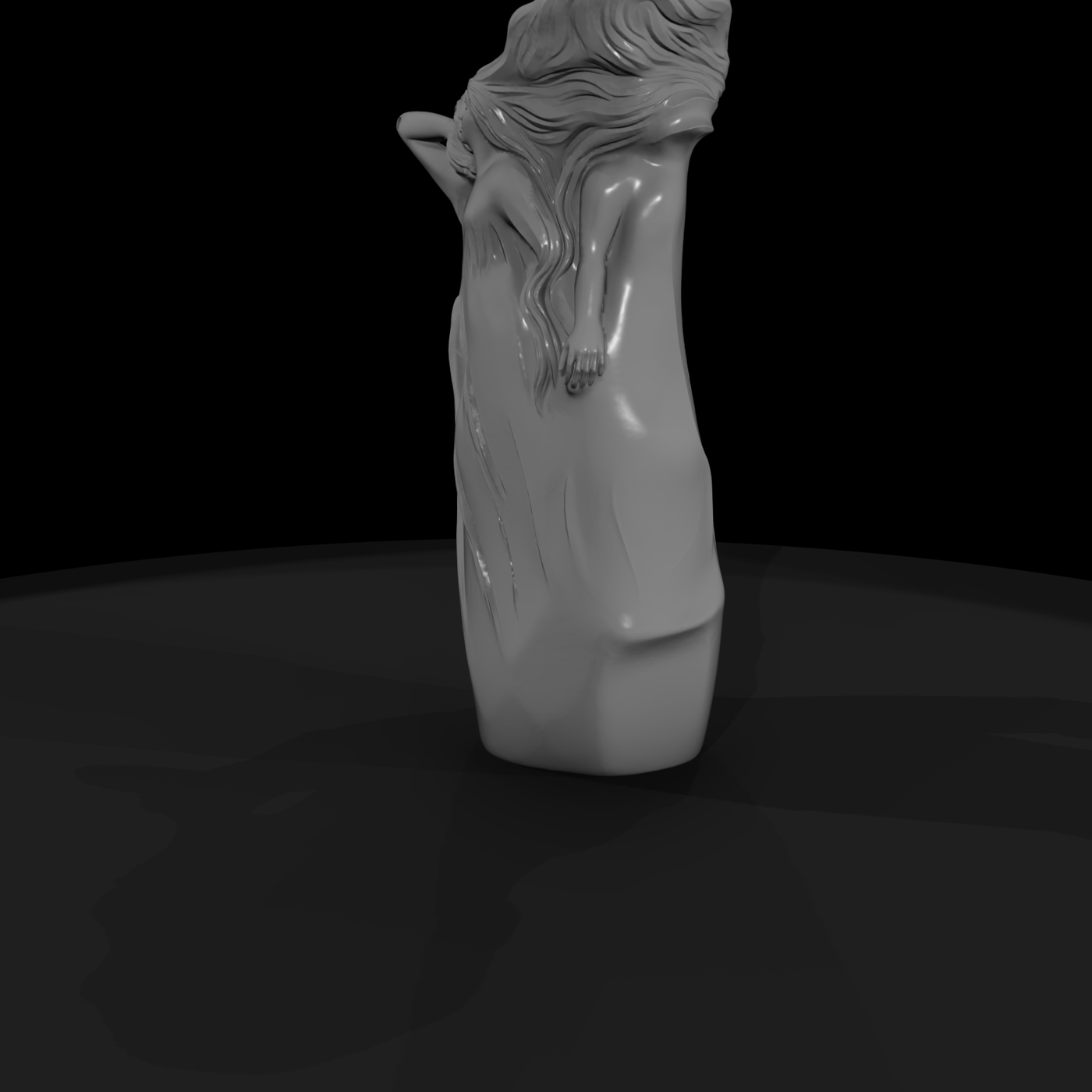Art Nouveau Trio Vase