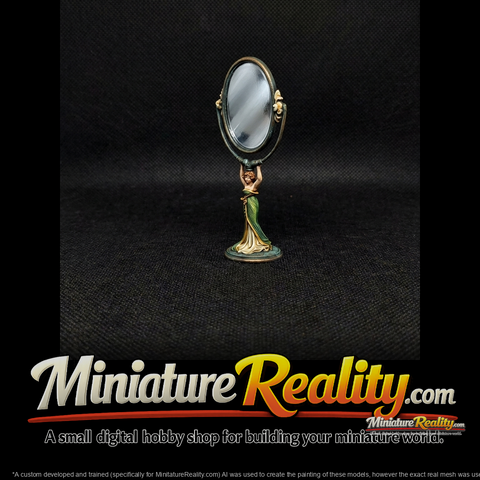 Art Nouveau Vanity Mirror