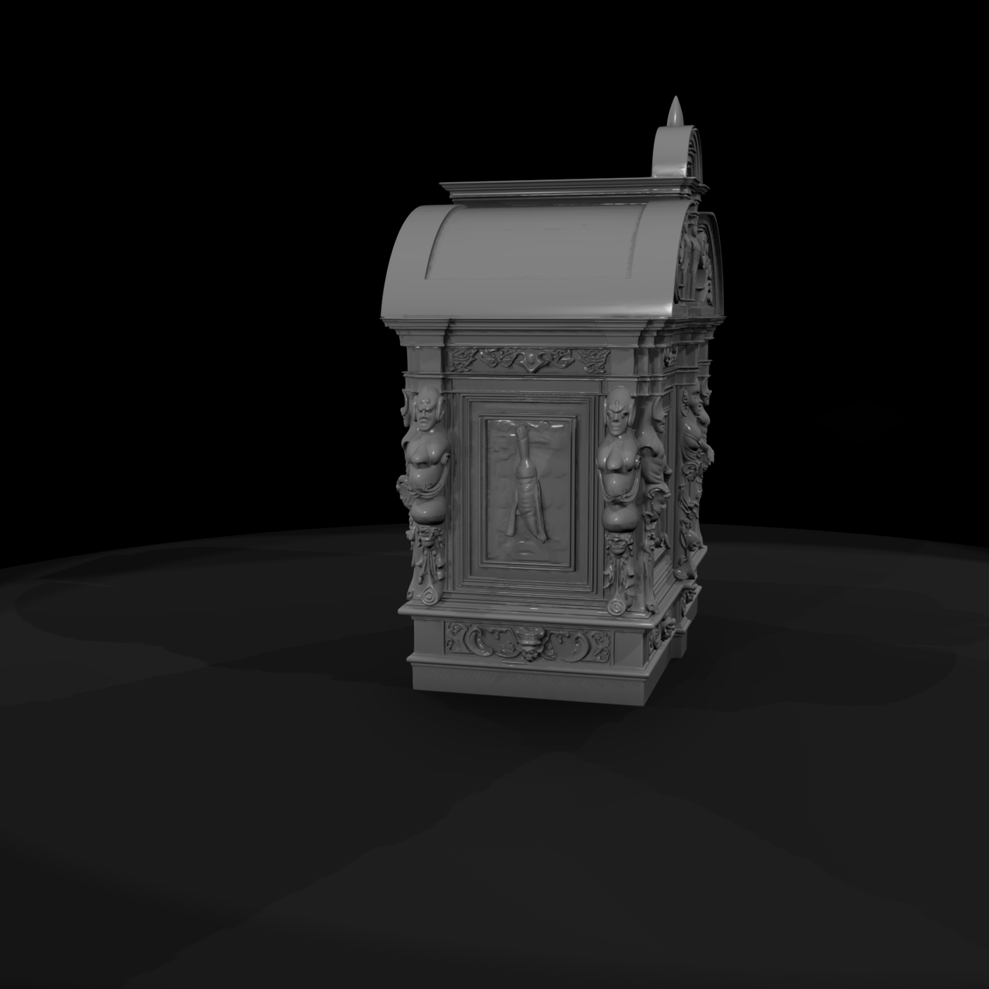 Baroque Carved Cabinet