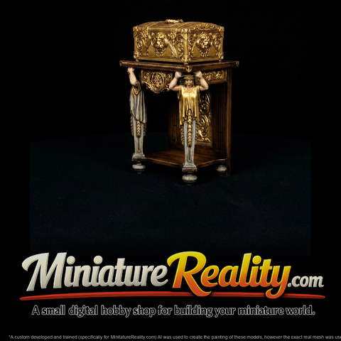 Baroque Caryatid Accent Table