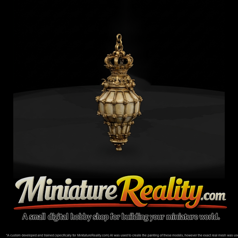 baroque ornate royal pendant lantern 3d model YhYwKWNV 1