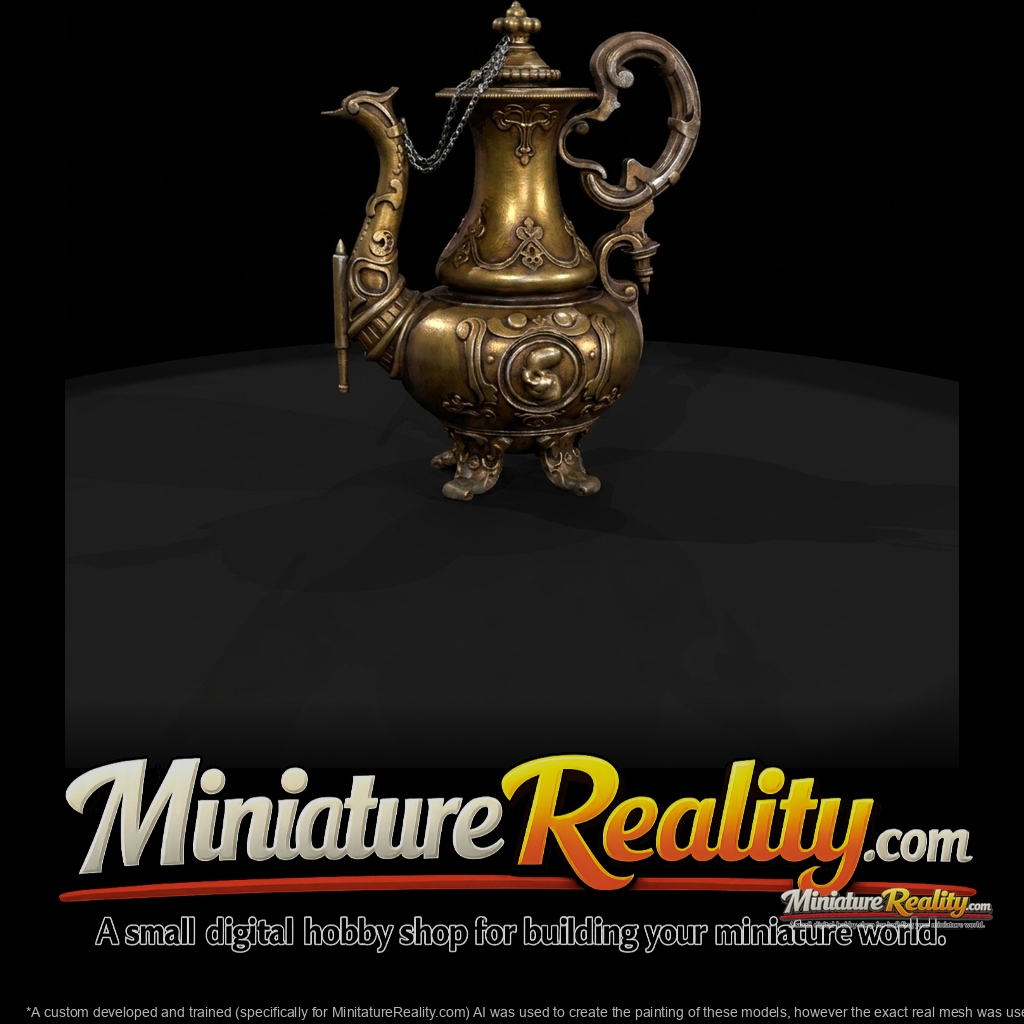 Baroque Ornate Teapot