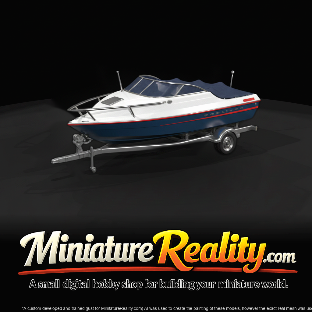 Bayliner Bowrider on Trailer