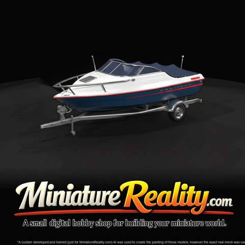 Bayliner Bowrider on Trailer