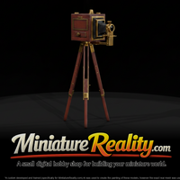 Vintage Bellows Field Camera on Tripod miniature, three-quarter view — thumbnail 4