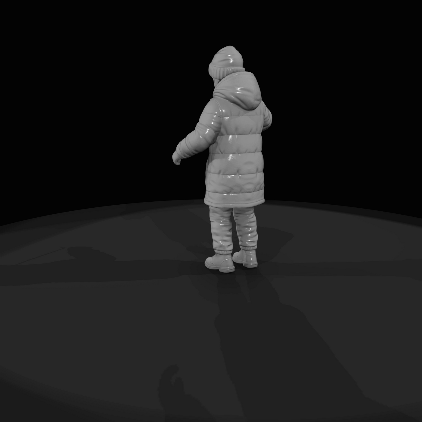 Black Friday Shopper Figure (estimated) — Child With Yo