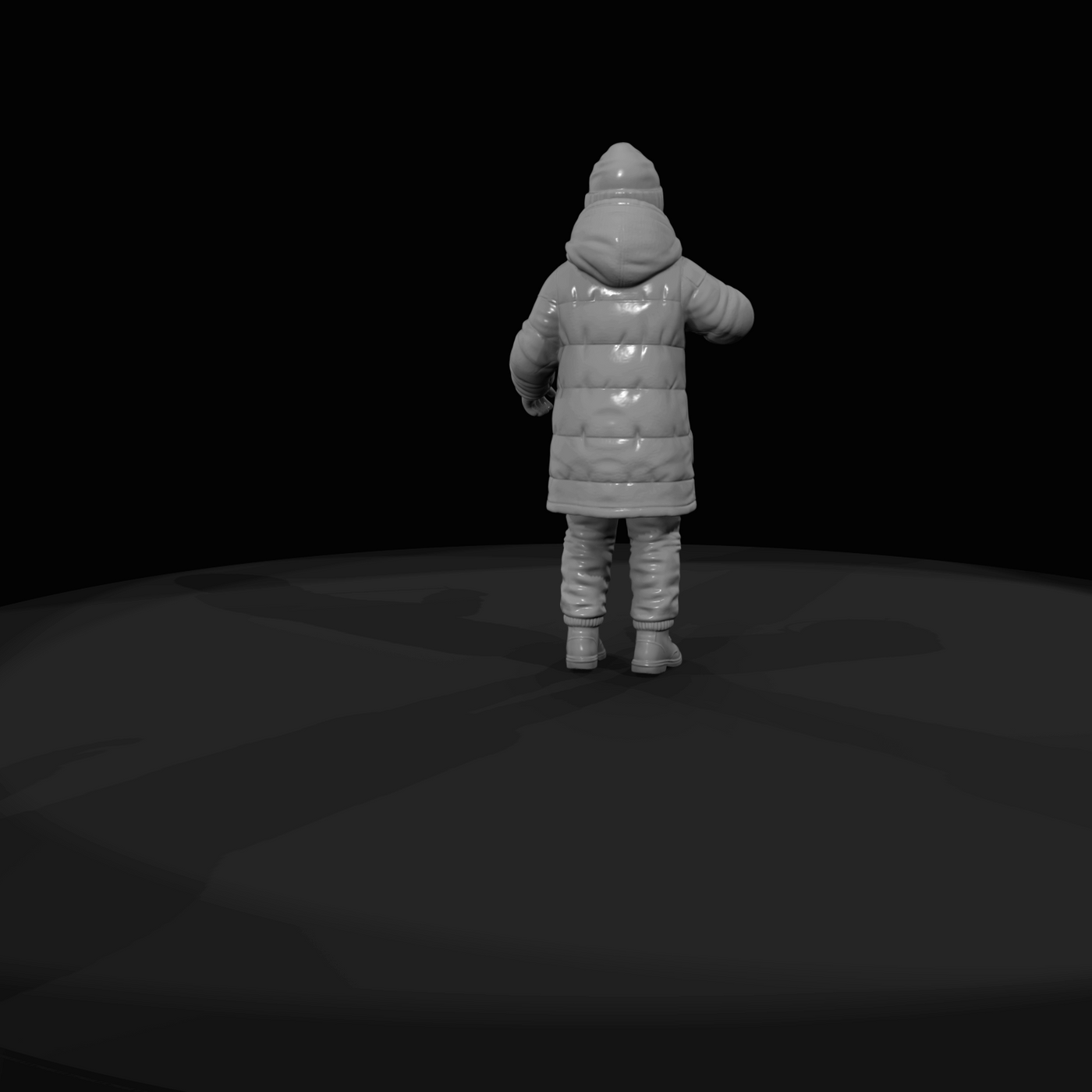 Black Friday Shopper Figure (estimated) — Child With Yo