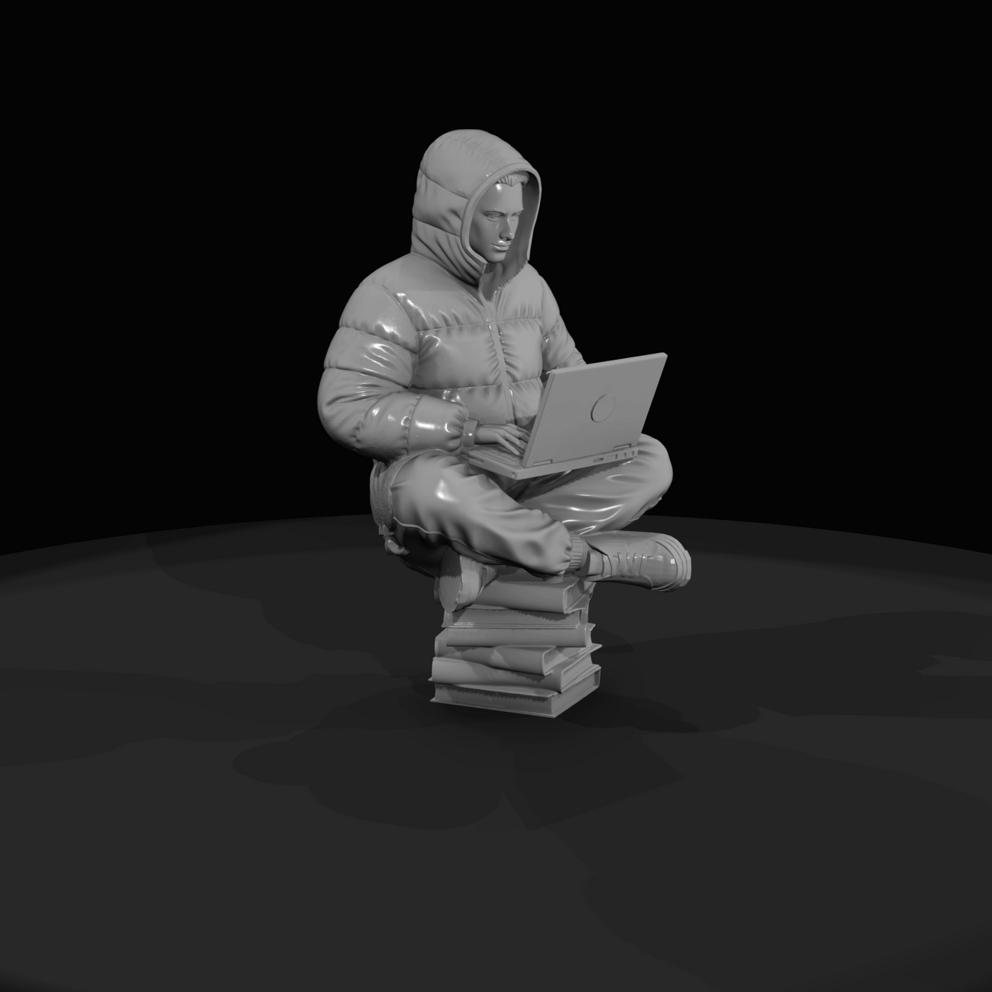 Black Friday Shopper Figure (estimated) — College Student With