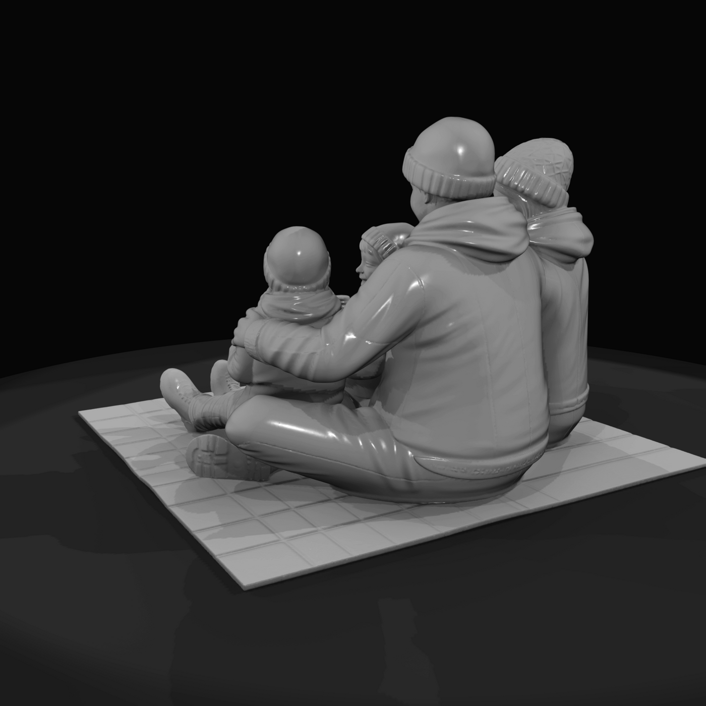 Black Friday Shopper Figure (estimated) — Family Of Four
