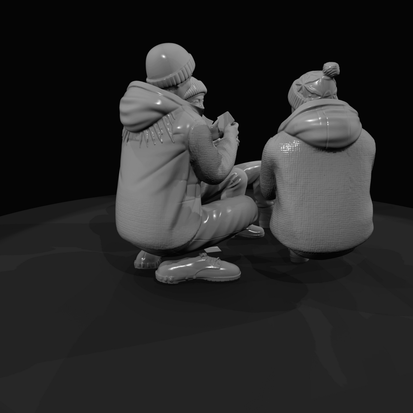 Black Friday Shopper Figure (estimated) — Group Of Friends