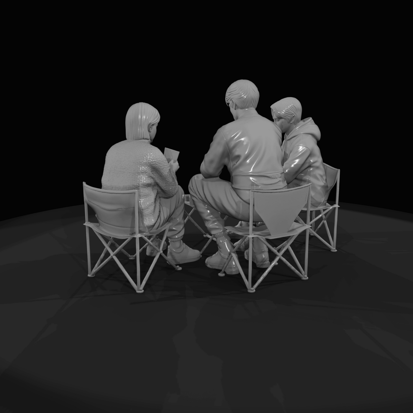 Black Friday Shopper Figure (estimated) — Group Of Friends