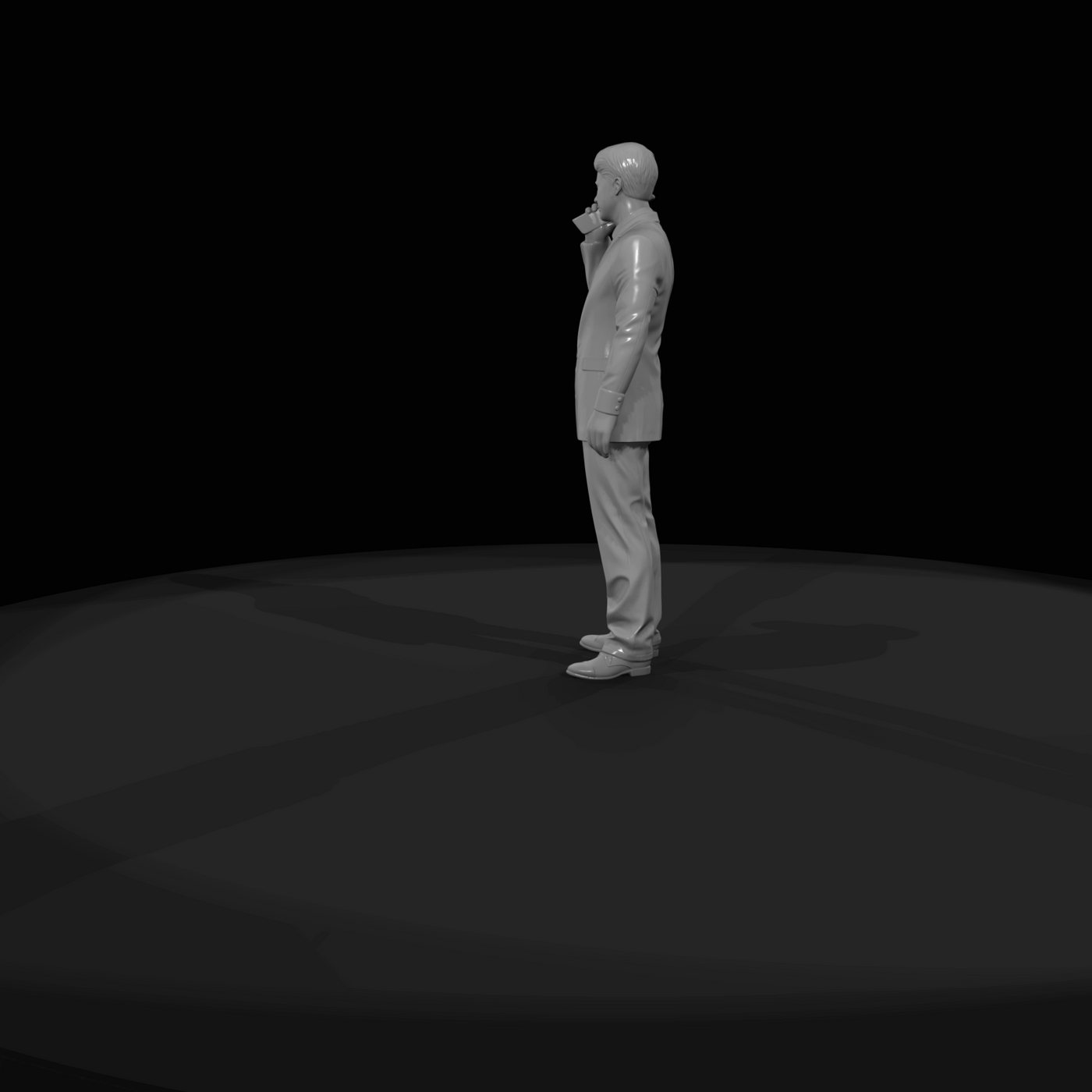 Black Friday Shopper Figure (estimated) — Vintage