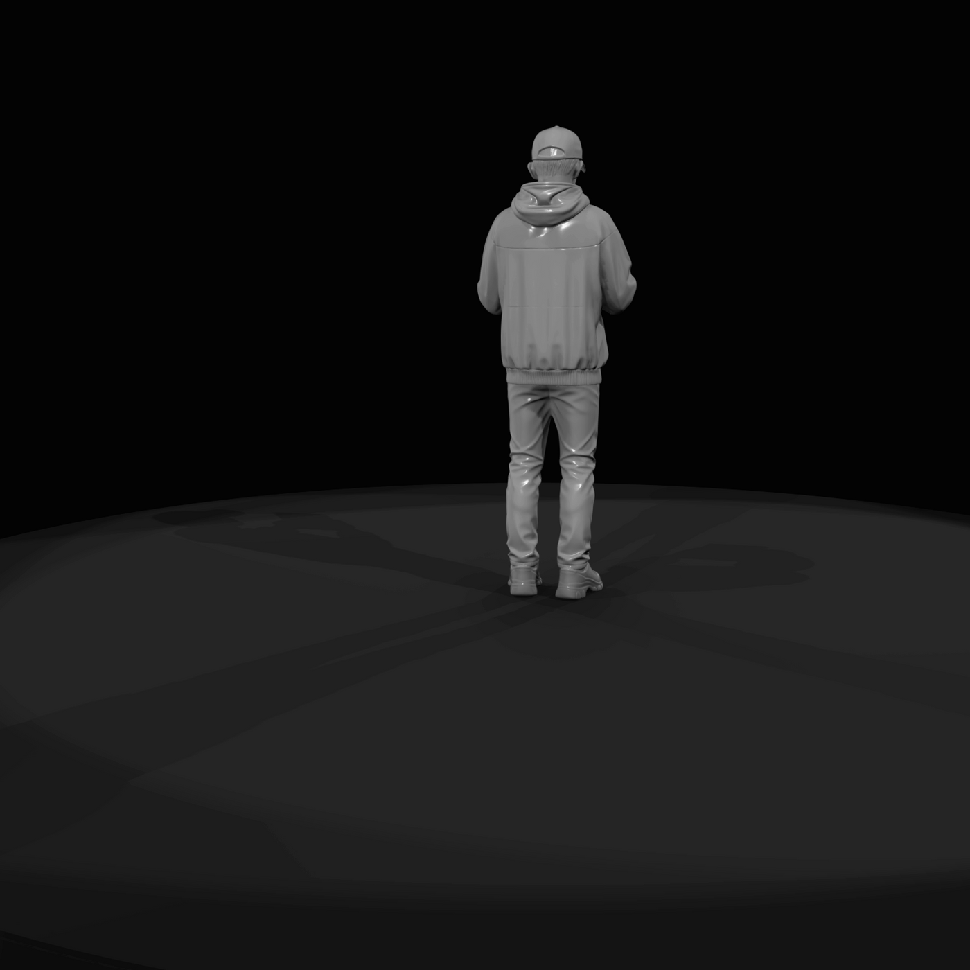 Black Friday Shopper Figure (estimated) — Game