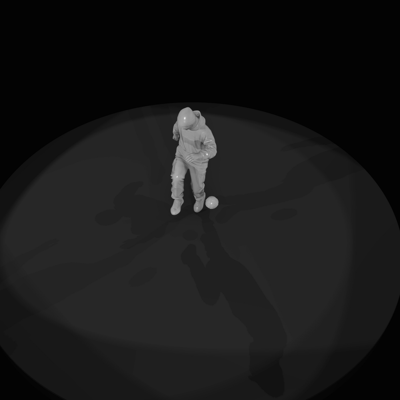 Black Friday Shopper Figure (estimated) — Hacky