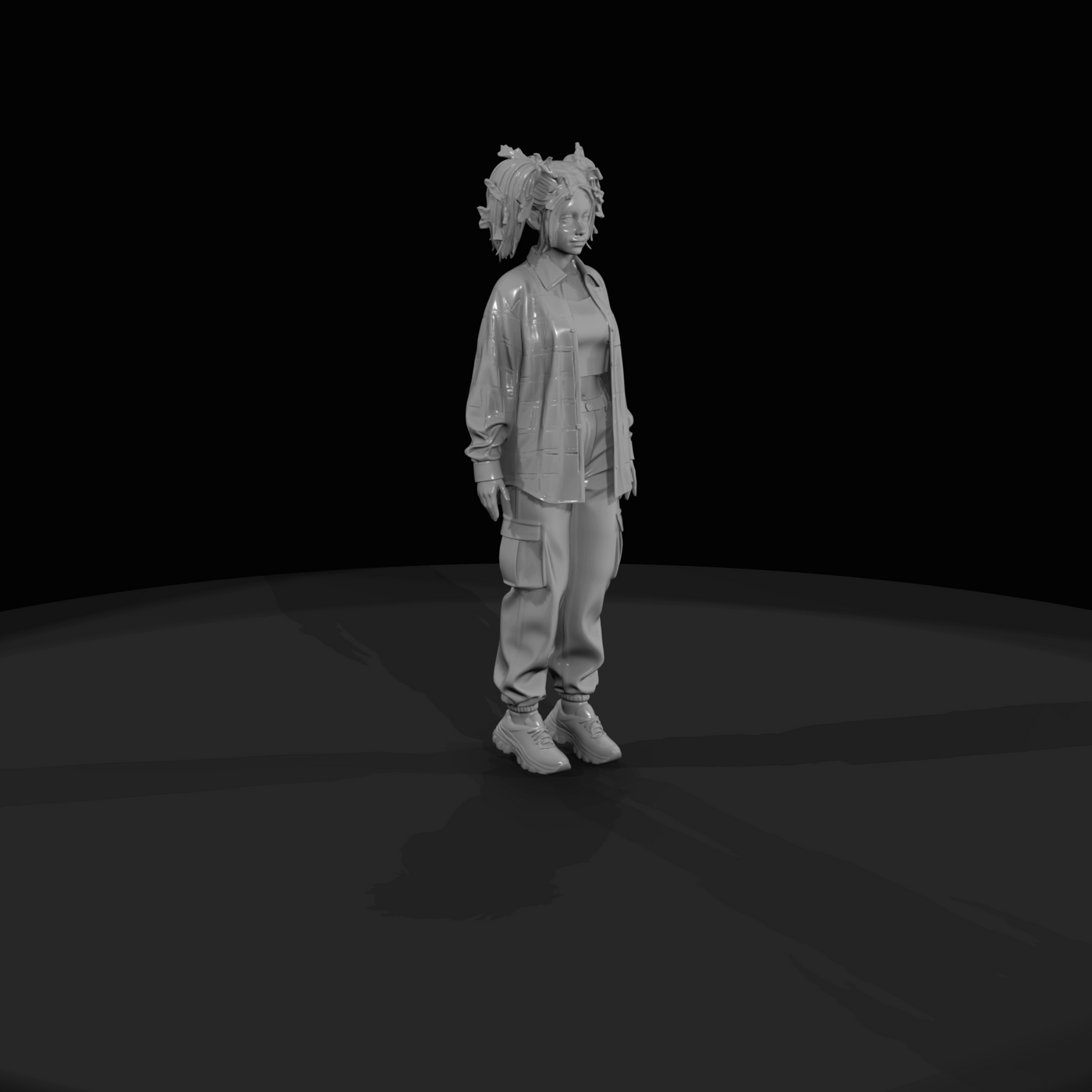 Black Friday Shopper Figure (estimated) — age Girl With