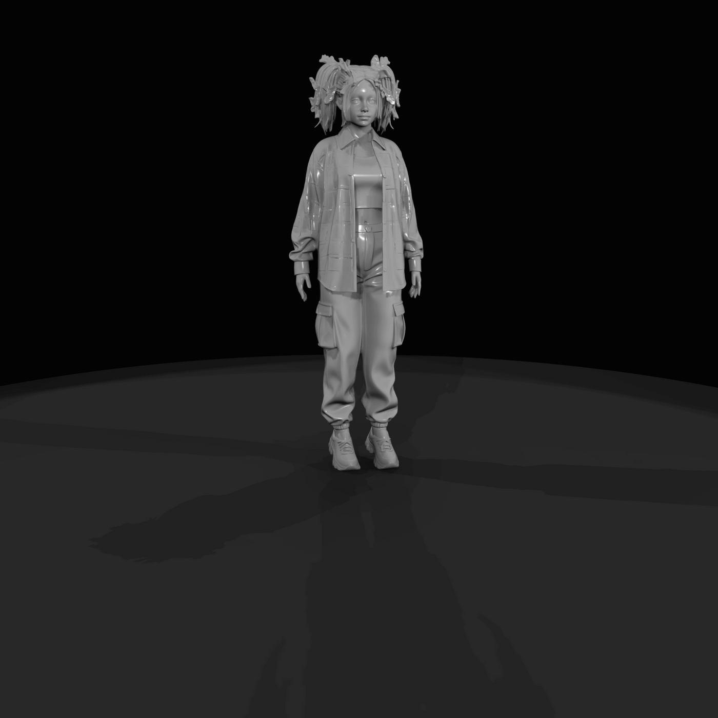 Black Friday Shopper Figure (estimated) — age Girl With
